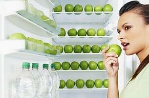 táo xanh và nước giảm cân 10 kg mỗi tháng