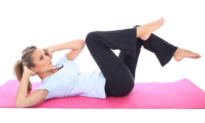 bài tập gập bụng xiên để giảm cân