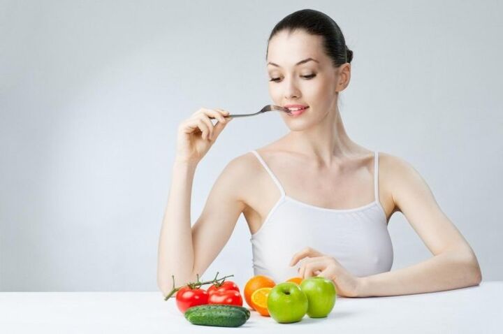 rau và trái cây là chìa khóa để giảm cân thành công