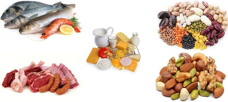 sản phẩm protein trong chế độ ăn kiêng protein