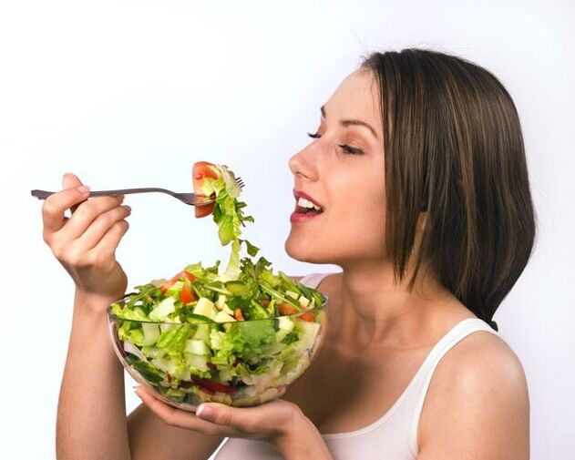 ăn rau để giảm cân